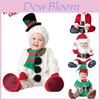 Kids Santa Claus Elf Velvet Cosplay Costume Bright Durable Christmas Outfit