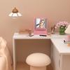 Non Reversing Mirror True Reflection Beveled Standing Cosmetic Inverted Mirror for Desktop Vanity Accurate Grooming