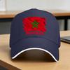 Morocco Flag Casual Baseball Cap  Kpop Rock Trucker Hat Summer SunProof Unisex Adult Yk Cool Baseball Caps