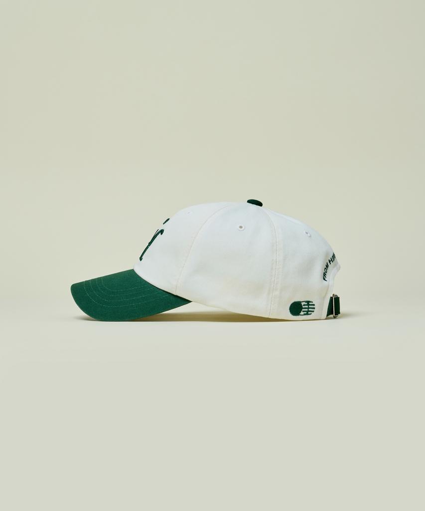 Teulaepighamoni Basic Shape Th Logo Ballcap_Green