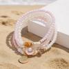 Ocean Wind Vacation Couple Bracelet Set Starfish Shell Bracelet Bohemian Pearl Stacked Bracelet