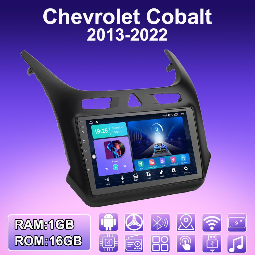 2 DIN Android Carplay Car Radio For Chevrolet Cobalt 2013-2022 Multimedia Player Head Unit Stereo GPS Navigation BT WIFI 2+32GB