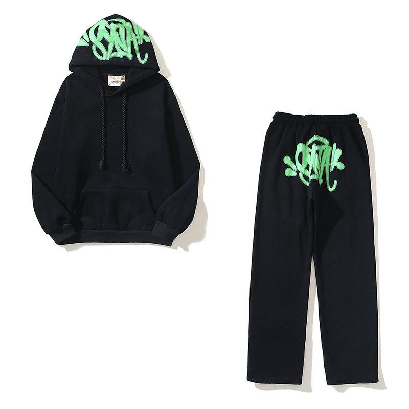 Synaworld 3D-Schaumdruck Unisex Fleece-Hoodie & Jogginghosen Set