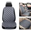 Universal Velvet Car Seat Covers Thick Solid Color Seat Cushion Seat Protector Winter Warm SUV Seat Mats