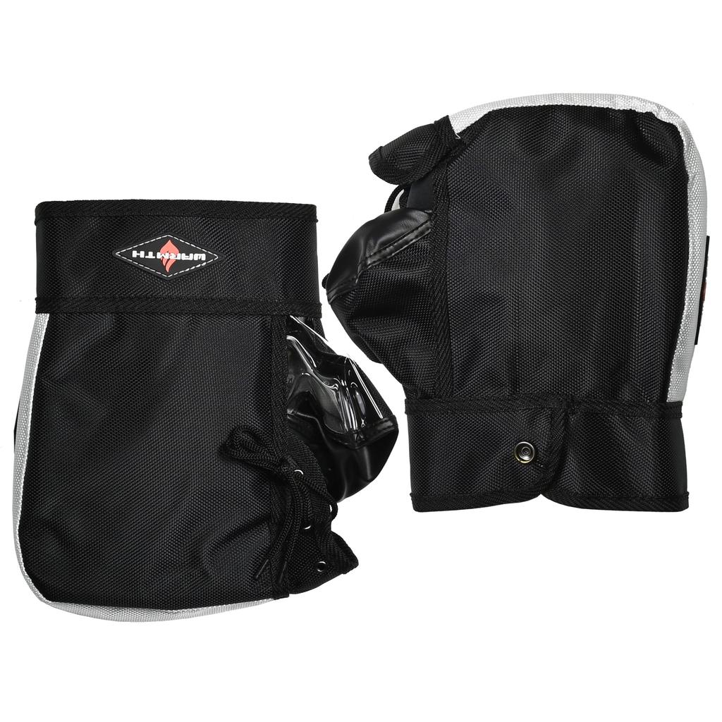 LEAD Kompaktowy Pokrowiec na Kierownicę, Biało-Czarny, KS-209A