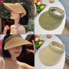 Summer Womens Straw Sun Hat With Large Brim And Uv Protection For Casual Travel And Beachwear
