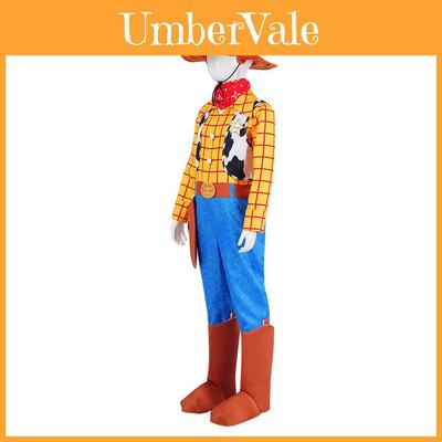 Toy Story Woody Cosplay Costume With Polyester Fabric For Anime Role Play Adults