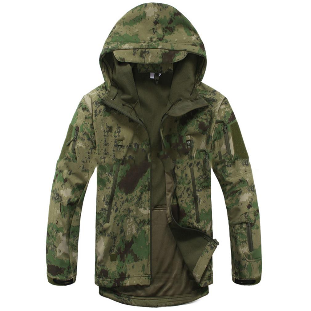 Military Soft Shell Tactical Jacket Outdoor Sports Hiking Hunting Army Training Waterproof Coat