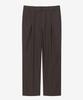 MINDBRIDGE [Couture] Wide Single-Pleat Full Elastic Waist Pants - 2 Colors