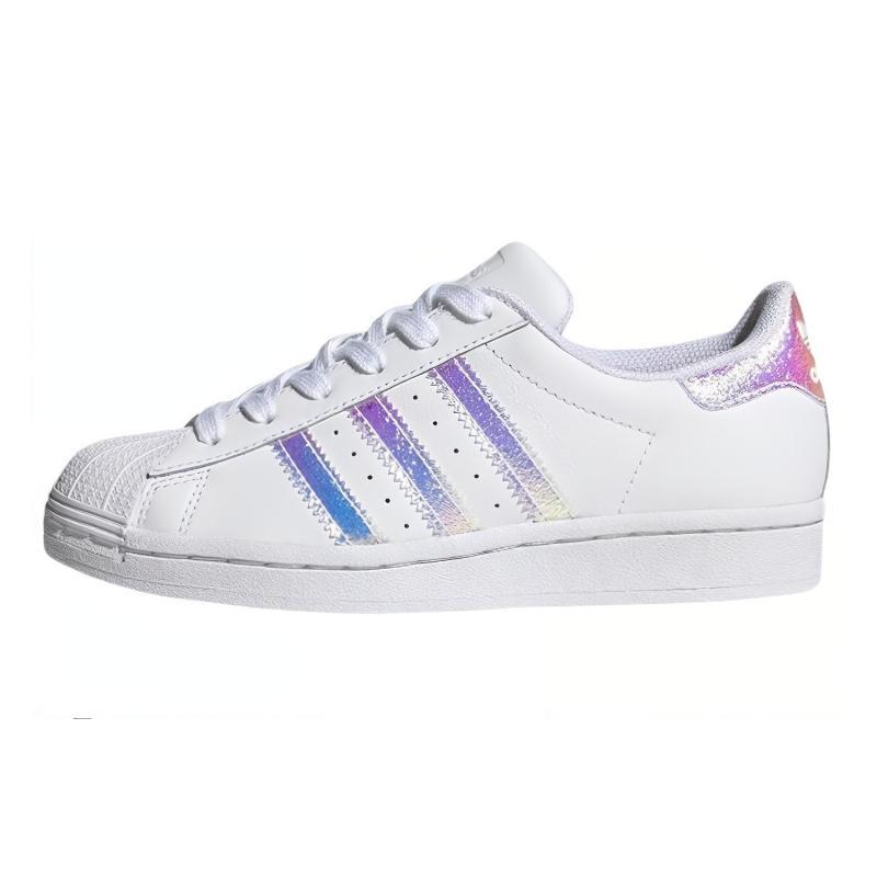 Adidas Superstar Cloud White Iridescent Youth Sneakers FV3139 36