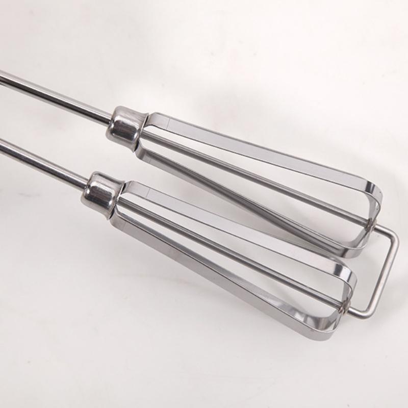 Manual Crank Egg Beater Milk Mixer Cream and Butter Mixer Whisking Frother Kitchen Cooking Tools and Kitchen Utensils