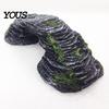 Non-toxic Turtle Dock Basking Platform, Rock Look Resin Baby Tortoise Climbing Ramp, Terrarium Accessory Arched Reptiles Resting Terrace for