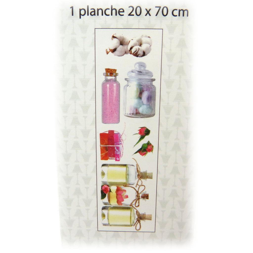 Les Trésors De Lily [P5442] - Foaie de stickere „Sticle” - 20x70 cm