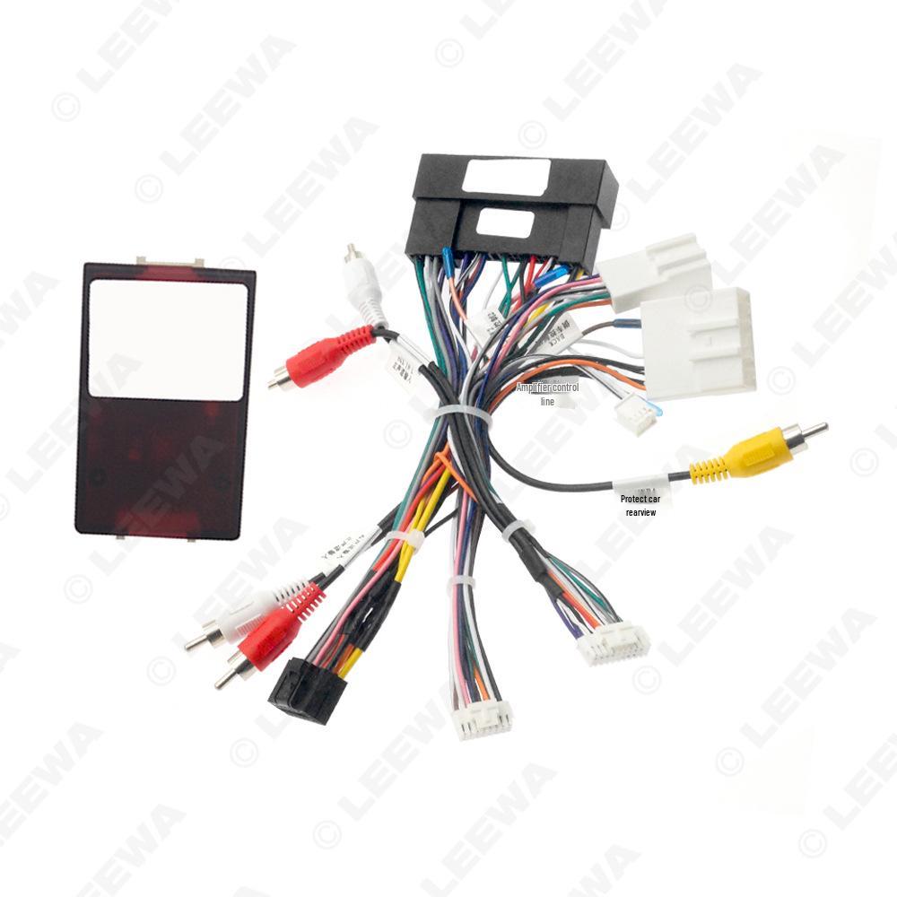 Compatible Power Amplifier Protocol Box for Kia KX5/KX7 and Hyundai Sonata 9 Android Screens (16+ Models)