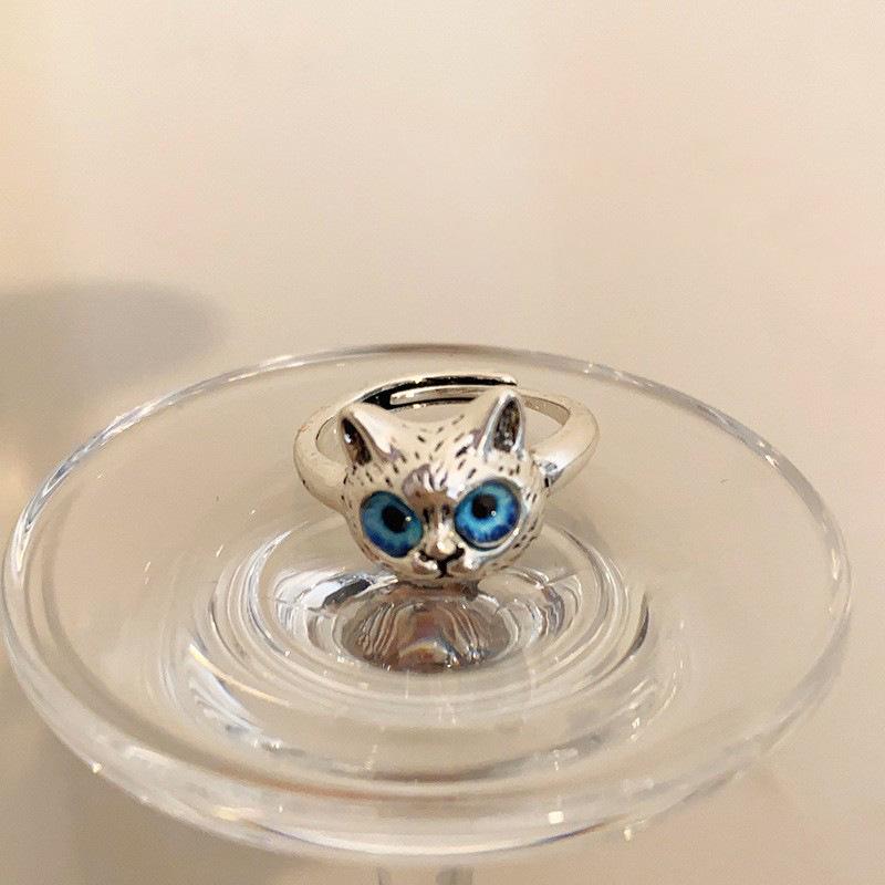 Adjustable Cat Snake Ring: Stylish & Unique Cold Fashion for Women & Influencers