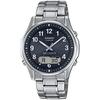No CaSio [CaSio] Watch Lineage [domeStic Genuine] Radio Wave Solar Lcw M100tSe 1a2jf Men S Silver Black
