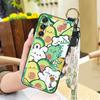 Cute Ring Phone Case For Samsung Galaxy M34 5G/F34/SM-M346B Wrist Strap Anti-dust Silicone Back Cover Protective Cartoon