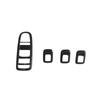 Car Styling Window Glass Lifting Buttons Frame Decoration Cover Trim For BYD Seal EV -2024 Interior Accessories