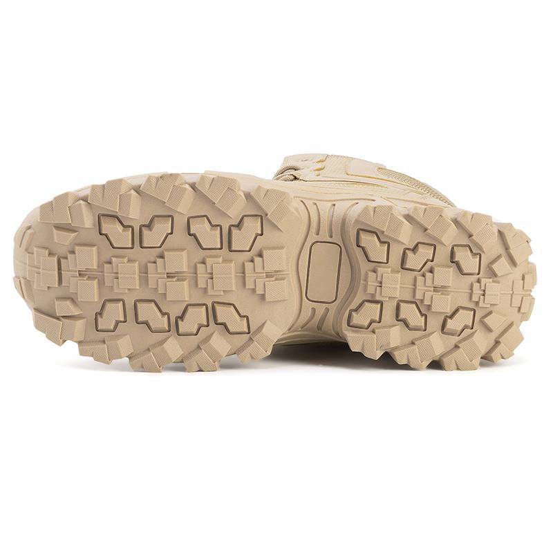 Men's High Top Large Size Outdoor Training Boots Battlefield Training Hiking Boots Swat Tactical Boots