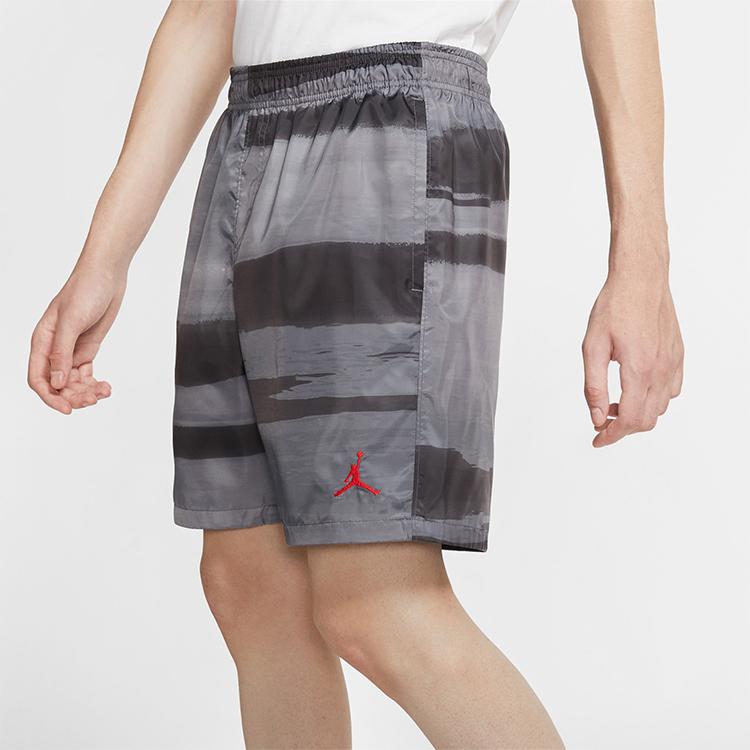 Jordan Legacy AJ11 Print Slim Fit Mid-Waist Casual Shorts Men Bottoms Black CW0842-010