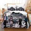 3D Print Anime World Trigger Bedding Set Single Twin Full Queen King Size Bed Set Adult Kid Bedroom Duvetcover Sets Home Textile