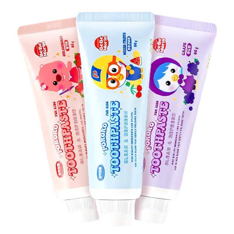 Детская фторированная зубная паста Пороро 6-12 лет (3x80г)