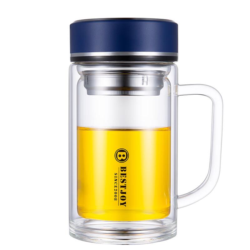 Fuguang Double-Layer Glass Mug