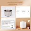 Suitable for Xiaomi Electric Pressure Cooker 2.5L Stainless Steel Inner Pot Mijia Pressure Cooker 2.5L Inner Pot 0 Coating 316L