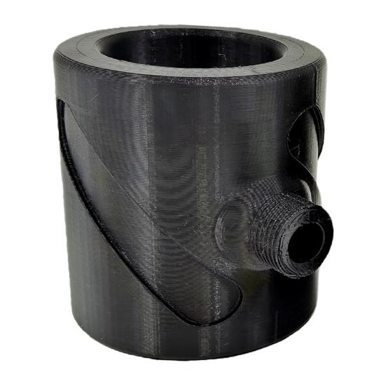 Duschhuvud Kraftfull Superladdning Hydromassage 360-graders Ring Vattenstråle Spiralmunstycke Standardgänga Allroundrengöring Duschhuvud