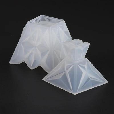 1 Pakke Silikon Blomsterpotte Form DIY Krystall Silikonform Håndlagde Tilbehør Kreativ Form