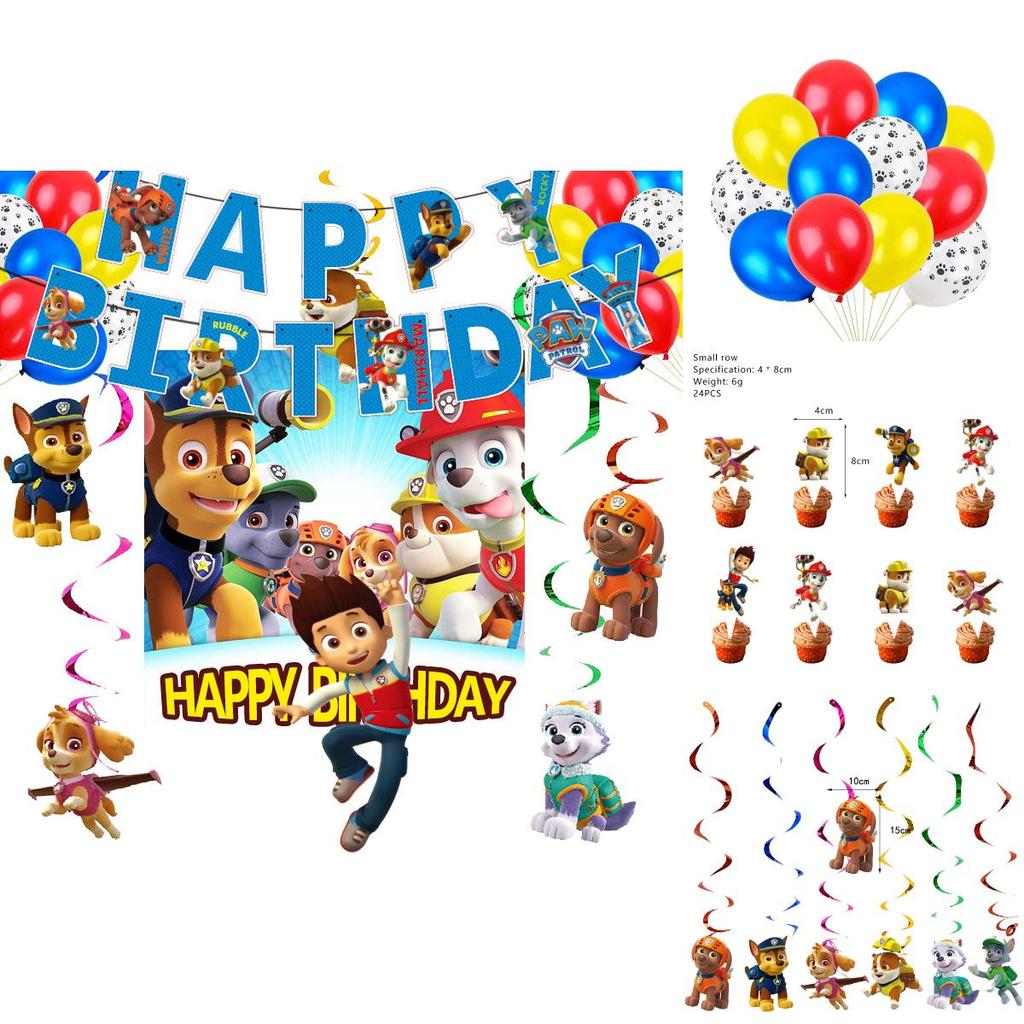 Vibrant Paw Patrols Paper Party Supplies For Kids Birthday Celebrations