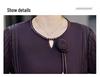 Spring Floral Chiffon Casual Shirt for Middle-Aged & Elderly Women