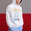 Li Ning New York Fashion Week Series Landscape Print Hoodie Men Hoodies Standard-White AWDP833-1