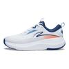 Li Ning Soft Element Shock Absorbing Breathable Low Top Casual Shoes Men Sneakers Standard-White AGLT179-3