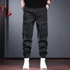 Men's American Retro Multi-Pocket Cargo Joggers