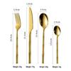 304 Stainless Steel Bamboo Joint Cutlery Set: Steak Knife, Dinner Fork, Dessert Spoon, Chopsticks - Elegant Gift for Hotels & Boutiques