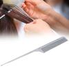 Salon Rat Tail Hair Comb Men Women Styling Comb Professional Barber Aluminum Metal Comb