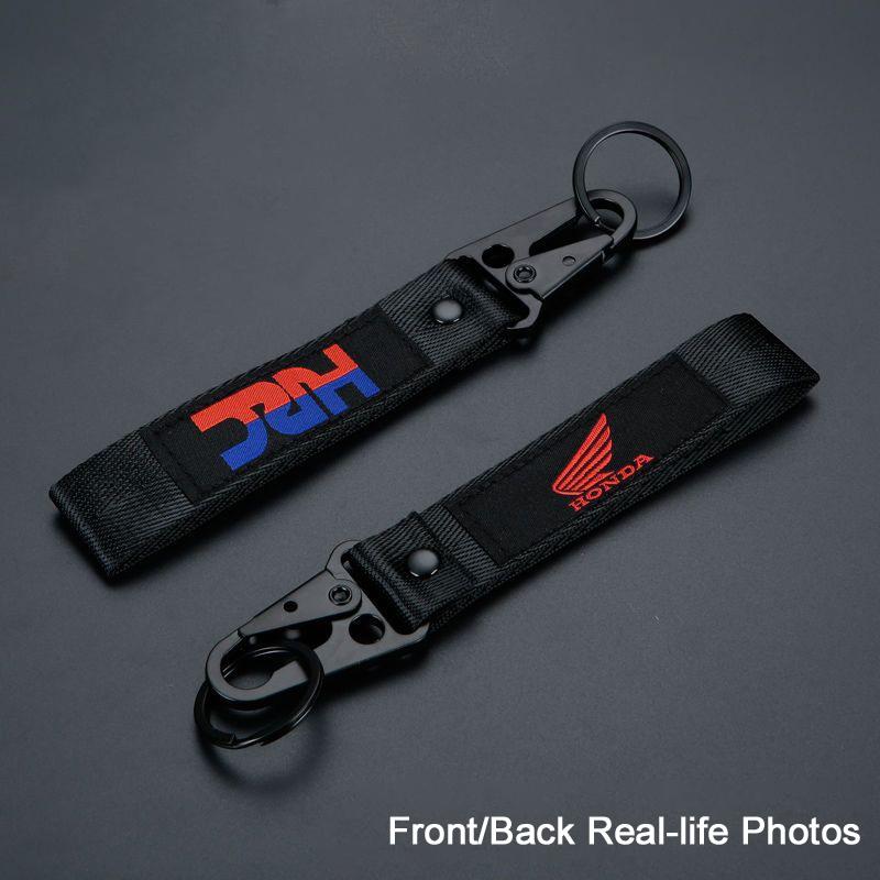 Fashion Motorcycle Logo Keychain Keyring Key Chain Accessory For Honda Hornet 600 250 CB500X NC750X PCV Forza 125 CB650R CBR 954 FL3