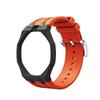Dreifarbiger integrierter Silikon-Uhrenarmband-Mod-Kit mit Faltschließe Kompatibel mit Swatch X Royal Pop Uhrenzubehör