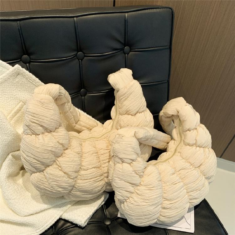 Pleated Cloud Bag Fashion Dumpling Bags Large Capacity Shoulder Bags