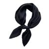70 Folds Solid Color Small Square Scarf Female Plain Color Light And Thin Silk Scarf Professional Spring And Autumn Scarf Decorative Scarf