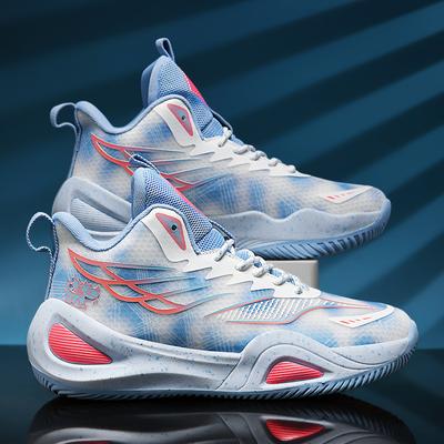 Nowe praktyczne buty do koszykówki męskie casualowe sportowe buty do biegania studenci nastolatkowie parkiet cementowy antypoślizgowe buty do koszykówki męskie