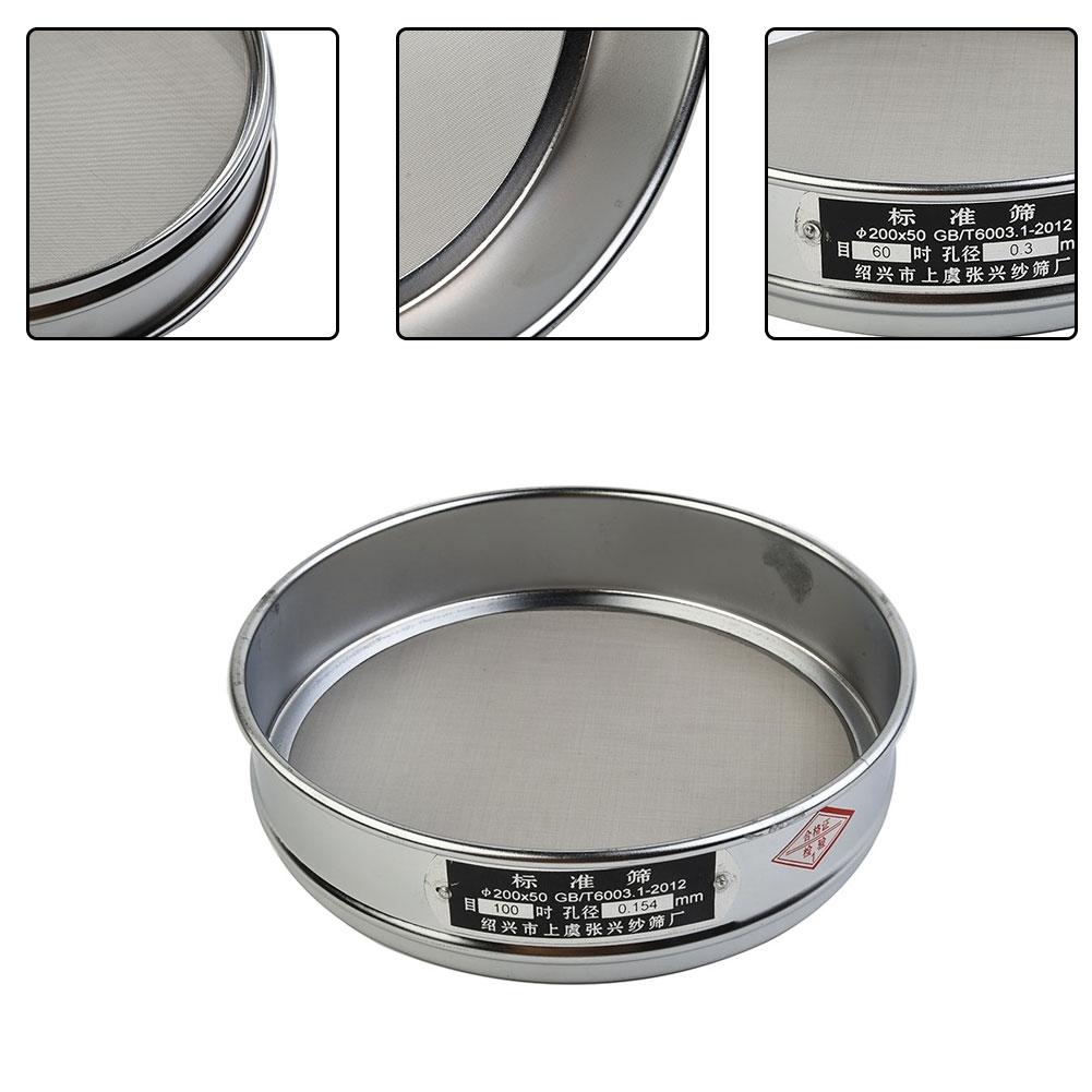Sieve 1*Test Sieve Sample Frame Practical High Quality Chrome Plated Frame