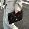 Plush Laptop Sleeve Case 13/14 Inch Notebook Bag For Macbook Air Pro Lenovo Hp 11 Inch Tablet Pouch For Ipad Portable Bag