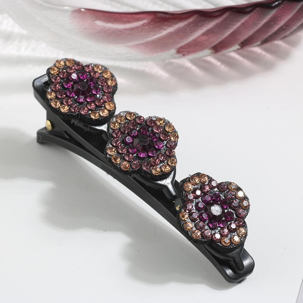 Braided Hairpins Set: Forehead Bangs, Broken Hair Arrangement Tool, Side Clips, Head Ornaments, and Hair Accessories.