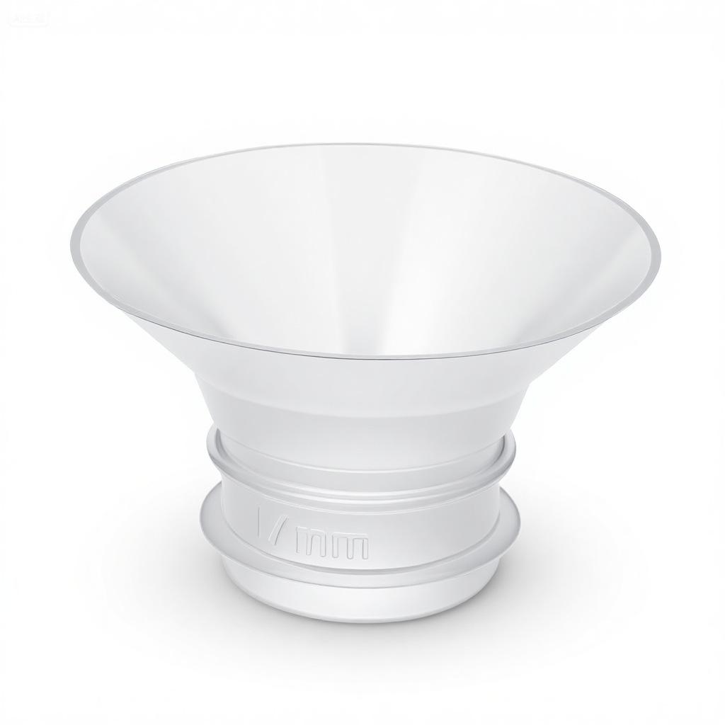 Short Flange Breast Pump Horn Cover Nipple Reducer Converter (M9-M5) Optimized Version
