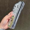 Card Slot Holder Silicone Wallet Pocket Case For Xiaomi 14T 13T 11T Redmi 15 14 12C 13C iPhone 17 16 15 Samsung A15 A25 A35 Cover Clear Phone Bumper