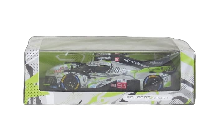 

Spark 1/43 scale Peugeot 9X8 Peugeot Total Energies 2025 Le Mans 24 Hours #93 P. di Resta/M. Jensen/J-E. Vergne Finished Model with Sponsor Logos