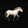 1Pc Children's Simulation Animal Toys Wildlife Model Set Solid Quarter Horse White Horse Black Horse Maxima Horse