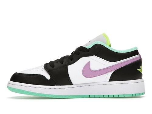 Jordan 1 Low White Violet Shock - 553560-151
